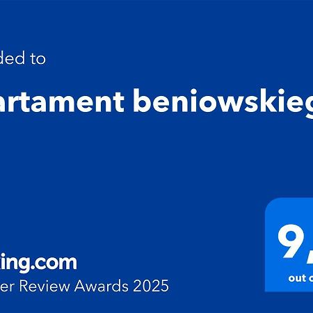 Apartament Beniowskiego Gdańsk Eksteriør bilde